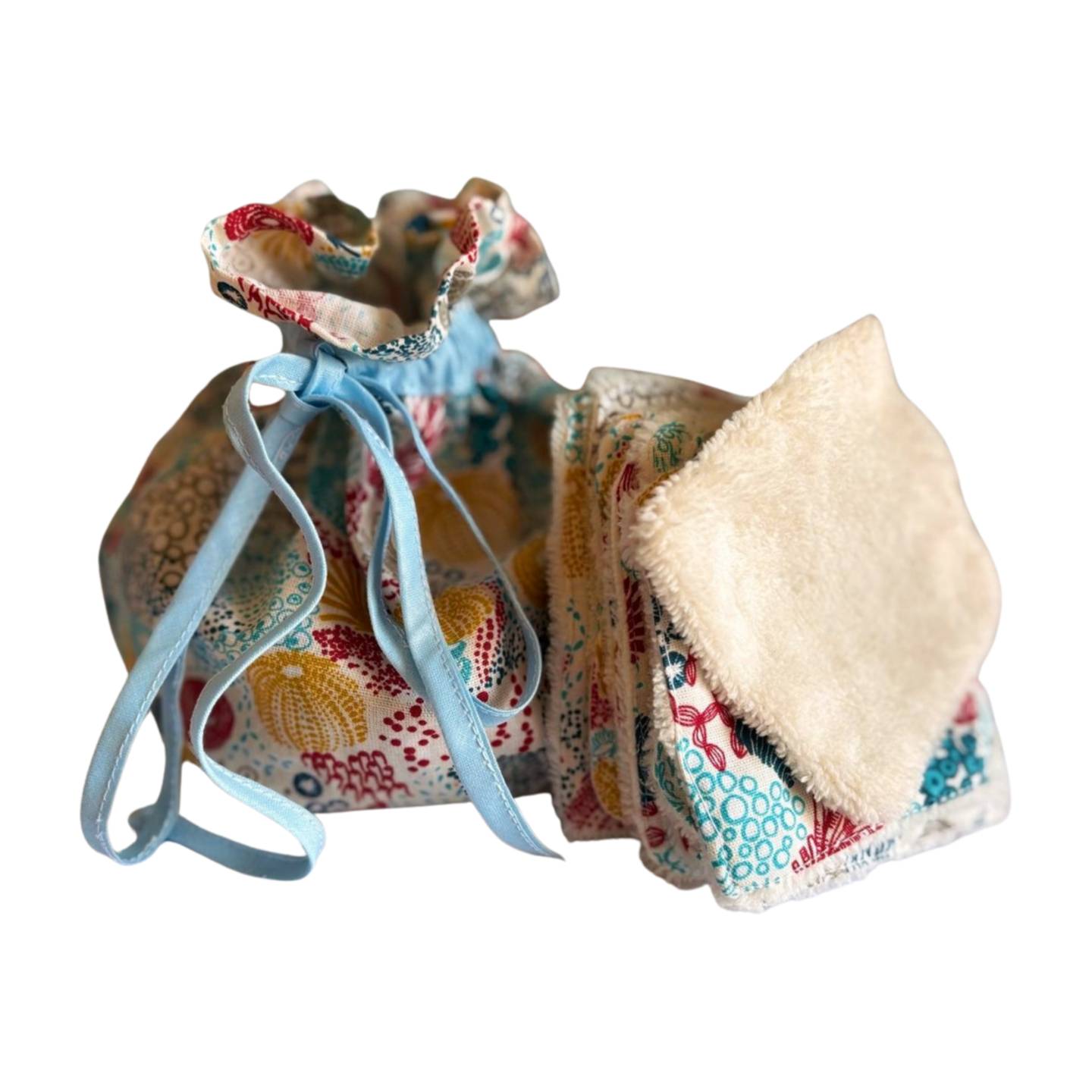 Au Fil de Soi - Lingettes démaquillantes avec son pochon