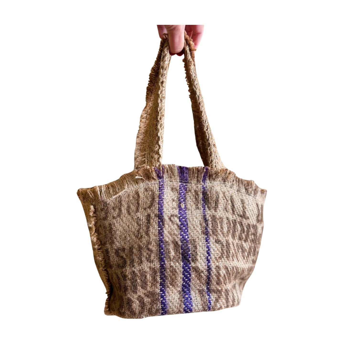 Au Fil de Soi - Sac Cabas Toile de Jute